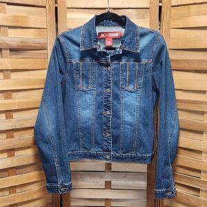 Access Jeans AC-3998 Denim Jean Jacket Women L Cotton Spandex